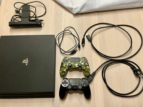 PS4 Pro, 2 ohjainta ja ps4-kamera, Pelikonsolit ja pelaaminen, Viihde-elektroniikka, Turku, Tori.fi PS4 Pro, 2 ohjainta ja ps4-kamera, Pelikonsolit ja pelaaminen, Viihde-elektroniikka, Turku, Tori.fi