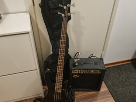 Basso ja vahvistin + laukku ja teline, Kitarat, bassot ja vahvistimet, Musiikki ja soittimet, Pori, Tori.fi Basso ja vahvistin + laukku ja teline, Kitarat, bassot ja vahvistimet, Musiikki ja soittimet, Pori, Tori.fi