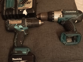 Makitan porakoneita, Työkalut, tikkaat ja laitteet, Rakennustarvikkeet ja työkalut, Lempäälä, Tori.fi Makitan porakoneita, Työkalut, tikkaat ja laitteet, Rakennustarvikkeet ja työkalut, Lempäälä, Tori.fi
