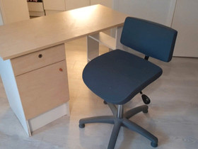 Desk and chair, Pöydät ja tuolit, Sisustus ja huonekalut, Lahti, Tori.fi