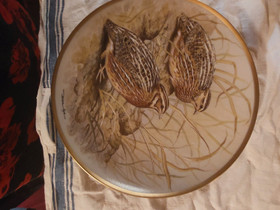 Seinälautanen Franklin Porcelain Common Quail, Astiat, Keräily, Helsinki, Tori.fi Seinälautanen Franklin Porcelain Common Quail, Astiat, Keräily, Helsinki, Tori.fi