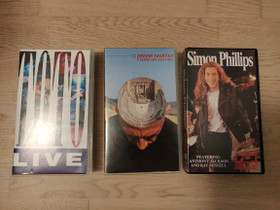 VHS Toto + Dream Theater + Simon Philips, Musiikki CD, DVD ja äänitteet, Musiikki ja soittimet, Helsinki, Tori.fi VHS Toto + Dream Theater + Simon Philips, Musiikki CD, DVD ja äänitteet, Musiikki ja soittimet, Helsinki, Tori.fi
