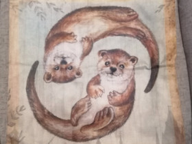 Saukko tyynynpäällinen (uusi), Muu sisustus, Sisustus ja huonekalut, Salo, Tori.fi Saukko tyynynpäällinen (uusi), Muu sisustus, Sisustus ja huonekalut, Salo, Tori.fi