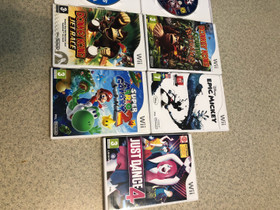 Wii pelejä donkey kong, super mario, just dance, Pelikonsolit ja pelaaminen, Viihde-elektroniikka, Lappeenranta, Tori.fi Wii pelejä donkey kong, super mario, just dance, Pelikonsolit ja pelaaminen, Viihde-elektroniikka, Lappeenranta, Tori.fi
