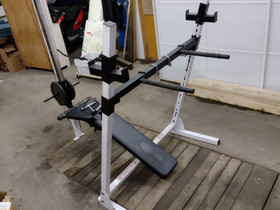 Body-Solid monitoimipenkki ja tanko + painot, Kuntoilu ja fitness, Urheilu ja ulkoilu, Kouvola, Tori.fi Body-Solid monitoimipenkki ja tanko + painot, Kuntoilu ja fitness, Urheilu ja ulkoilu, Kouvola, Tori.fi