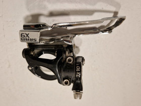 Sram X9 etuvaihtaja, Pyörätarvikkeet ja kypärät, Polkupyörät ja pyöräily, Tampere, Tori.fi Sram X9 etuvaihtaja, Pyörätarvikkeet ja kypärät, Polkupyörät ja pyöräily, Tampere, Tori.fi