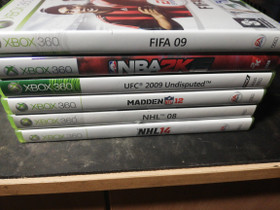 Xbox 360 urheilu pelejä, Pelikonsolit ja pelaaminen, Viihde-elektroniikka, Lapua, Tori.fi Xbox 360 urheilu pelejä, Pelikonsolit ja pelaaminen, Viihde-elektroniikka, Lapua, Tori.fi