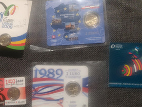 5 kpl 2 coincard juhlarahat, Rahat ja mitalit, Keräily, Parikkala, Tori.fi 5 kpl 2 coincard juhlarahat, Rahat ja mitalit, Keräily, Parikkala, Tori.fi