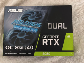ASUS GeForce RTX 3050 8GB GDDR6 DUAL OC, Komponentit, Tietokoneet ja lisälaitteet, Turku, Tori.fi