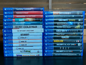 Ps4 pelejä laidasta laitaan, Pelikonsolit ja pelaaminen, Viihde-elektroniikka, Jyväskylä, Tori.fi Ps4 pelejä laidasta laitaan, Pelikonsolit ja pelaaminen, Viihde-elektroniikka, Jyväskylä, Tori.fi