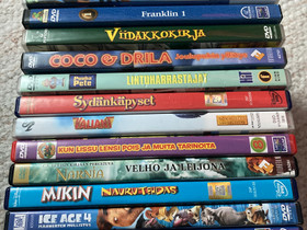 Lasten DVD paketti, 14kpl, Elokuvat, Oulu, Tori.fi Lasten DVD paketti, 14kpl, Elokuvat, Oulu, Tori.fi