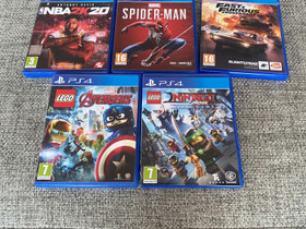 Playstation 4 pelit, Pelikonsolit ja pelaaminen, Viihde-elektroniikka, Espoo, Tori.fi Playstation 4 pelit, Pelikonsolit ja pelaaminen, Viihde-elektroniikka, Espoo, Tori.fi