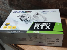 Zotac RTX 3060 12Gb white edition, Komponentit, Tietokoneet ja lisälaitteet, Nakkila, Tori.fi Zotac RTX 3060 12Gb white edition, Komponentit, Tietokoneet ja lisälaitteet, Nakkila, Tori.fi