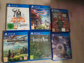 Playstation 4 peliä 6kpl, Pelikonsolit ja pelaaminen, Viihde-elektroniikka, Oulu, Tori.fi Playstation 4 peliä 6kpl, Pelikonsolit ja pelaaminen, Viihde-elektroniikka, Oulu, Tori.fi