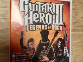 Wii Guitar Hero III Legends of Rock peli, Pelikonsolit ja pelaaminen, Viihde-elektroniikka, Seinäjoki, Tori.fi Wii Guitar Hero III Legends of Rock peli, Pelikonsolit ja pelaaminen, Viihde-elektroniikka, Seinäjoki, Tori.fi