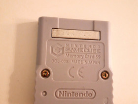 GameCube muistikortti, Pelikonsolit ja pelaaminen, Viihde-elektroniikka, Ylöjärvi, Tori.fi GameCube muistikortti, Pelikonsolit ja pelaaminen, Viihde-elektroniikka, Ylöjärvi, Tori.fi