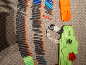 Nerf ase lippaalla ja yli 120 ammusta., Pelit ja muut harrastukset, Helsinki, Tori.fi Nerf ase lippaalla ja yli 120 ammusta., Pelit ja muut harrastukset, Helsinki, Tori.fi