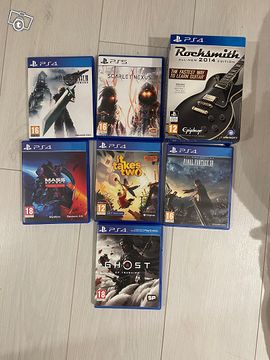 Ps4/ps5 pelit/games, Pelikonsol...