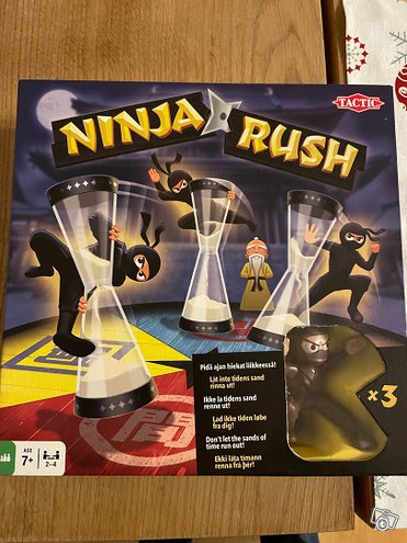 Ninja Rush lautapeli, Pelit ja muut harras...