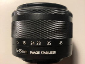 EF-M 15-45mm f/3.5-6.3 STM, Objektiivit, Kamerat ja valokuvaus, Lemi, Tori.fi EF-M 15-45mm f/3.5-6.3 STM, Objektiivit, Kamerat ja valokuvaus, Lemi, Tori.fi