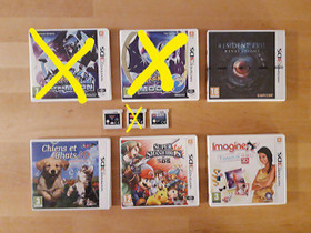 Nintendo 3DS -pelejä (3-35e/kpl), Pelikonsolit ja pelaaminen, Viihde-elektroniikka, Ylöjärvi, Tori.fi