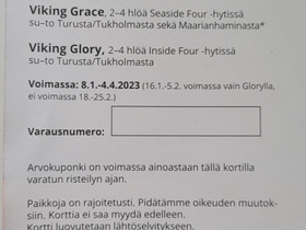 Vikinline etuseteli, Matkat, risteilyt ja lentoliput, Matkat ja liput, Hyvinkää, Tori.fi Vikinline etuseteli, Matkat, risteilyt ja lentoliput, Matkat ja liput, Hyvinkää, Tori.fi