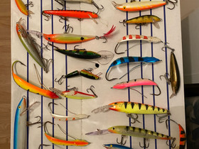 Rapala uistimet 33 kpl, Kalastustarvikkeet, Metsästys ja kalastus, Hamina, Tori.fi Rapala uistimet 33 kpl, Kalastustarvikkeet, Metsästys ja kalastus, Hamina, Tori.fi