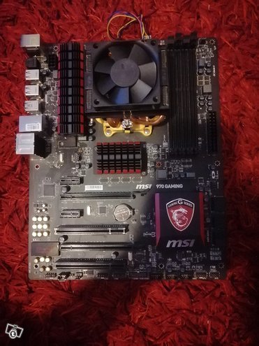 Msi 970 gaming emolevy ja fx 8350 Prosessori