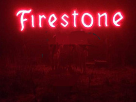 Iso Firestone neon valomainos 1950 luvulta!, Muu keräily, Keräily, Nokia, Tori.fi