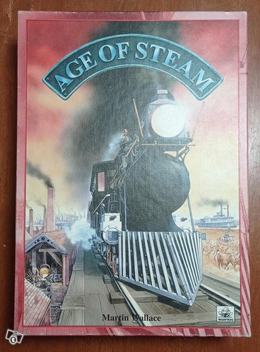 Age of Steam 1st edition, Pelit ja muut ha...