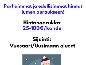 Lumitöitä, Palvelut, Helsinki, Tori.fi Lumitöitä, Palvelut, Helsinki, Tori.fi