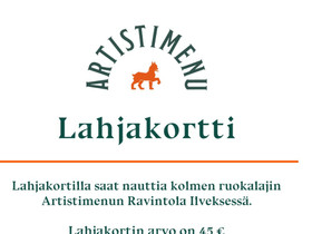 Lahjakortti ravintola ilves, Keikat, konsertit ja tapahtumat, Matkat ja liput, Helsinki, Tori.fi