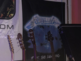 Metallica Ride The Lightning seinälippu, Muu musiikki ja soittimet, Musiikki ja soittimet, Lapinlahti, Tori.fi