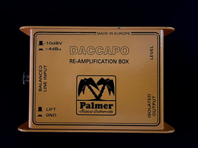 Daccapo Re-amplification box, Kitarat, bassot ja vahvistimet, Musiikki ja soittimet, Kouvola, Tori.fi