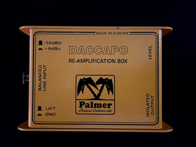 Daccapo Re-amplification box, Kitarat, bassot ja vahvistimet, Musiikki ja soittimet, Kouvola, Tori.fi Daccapo Re-amplification box, Kitarat, bassot ja vahvistimet, Musiikki ja soittimet, Kouvola, Tori.fi