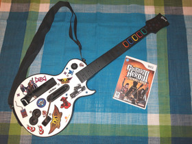 Guitar Hero Les Paul / Wii, Pelikonsolit ja pelaaminen, Viihde-elektroniikka, Ylöjärvi, Tori.fi Guitar Hero Les Paul / Wii, Pelikonsolit ja pelaaminen, Viihde-elektroniikka, Ylöjärvi, Tori.fi
