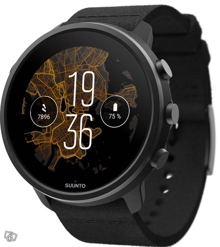 Suunto 7 urheilukello, 50 mm (Matte Black Titan...