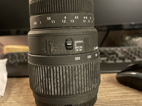Sigma 70-300mm 4-5.6DG, Objektiivit, Kamerat ja valokuvaus, Pori, Tori.fi Sigma 70-300mm 4-5.6DG, Objektiivit, Kamerat ja valokuvaus, Pori, Tori.fi