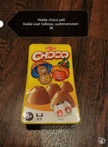 Choco peli, Lelut ja pelit, Las...