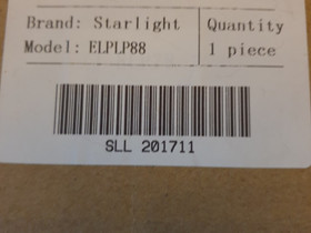 Starlight elplp88 videotykin lamppu, Muu viihde-elektroniikka, Viihde-elektroniikka, Kempele, Tori.fi