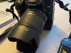 Nikon D7000 runko+objektiivi, Kamerat, Kamerat ja valokuvaus, Pori, Tori.fi