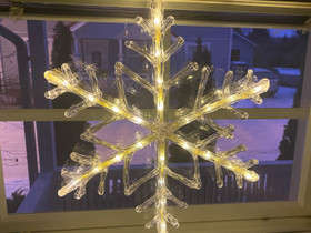 Lumihiutale valo, Sisustustavarat, Sisustus ja huonekalut, Pori, Tori.fi Lumihiutale valo, Sisustustavarat, Sisustus ja huonekalut, Pori, Tori.fi