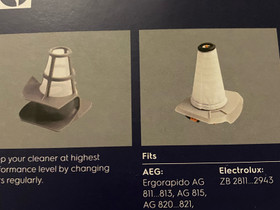 Electrolux suodattimet varsi-imuriin, Pölynimurit ja siivousvälineet, Kodinkoneet, Pori, Tori.fi Electrolux suodattimet varsi-imuriin, Pölynimurit ja siivousvälineet, Kodinkoneet, Pori, Tori.fi