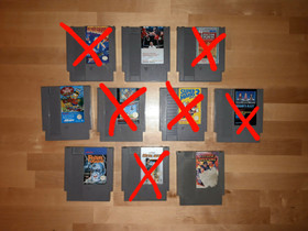 Pelejä 8bit Nintendoon (16-40e/kpl), Pelikonsolit ja pelaaminen, Viihde-elektroniikka, Ylöjärvi, Tori.fi Pelejä 8bit Nintendoon (16-40e/kpl), Pelikonsolit ja pelaaminen, Viihde-elektroniikka, Ylöjärvi, Tori.fi