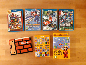 Mario-pelejä / Wii U (18-25e/kpl), Pelikonsolit ja pelaaminen, Viihde-elektroniikka, Ylöjärvi, Tori.fi Mario-pelejä / Wii U (18-25e/kpl), Pelikonsolit ja pelaaminen, Viihde-elektroniikka, Ylöjärvi, Tori.fi