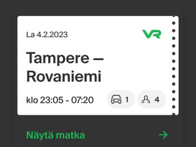 Junalippu 4.2. autojuna, Matkat, risteilyt ja lentoliput, Matkat ja liput, Huittinen, Tori.fi Junalippu 4.2. autojuna, Matkat, risteilyt ja lentoliput, Matkat ja liput, Huittinen, Tori.fi