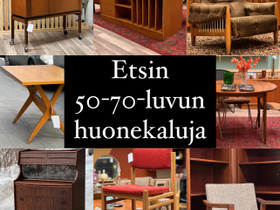 50-70-luvun huonekaluja, Pöydät ja tuolit, Sisustus ja huonekalut, Helsinki, Tori.fi 50-70-luvun huonekaluja, Pöydät ja tuolit, Sisustus ja huonekalut, Helsinki, Tori.fi