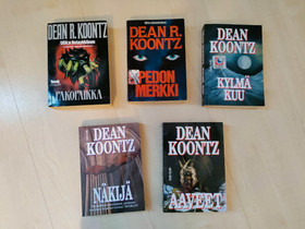 Dean Koontz -kirjat 5kpl, Kaunokirjallisuus, Kirjat ja lehdet, Hamina, Tori.fi Dean Koontz -kirjat 5kpl, Kaunokirjallisuus, Kirjat ja lehdet, Hamina, Tori.fi