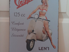 Hieno Vespa 125 -peltikyltti, Muut motovaraosat ja tarvikkeet, Mototarvikkeet ja varaosat, Lahti, Tori.fi Hieno Vespa 125 -peltikyltti, Muut motovaraosat ja tarvikkeet, Mototarvikkeet ja varaosat, Lahti, Tori.fi