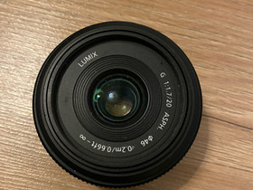 Panasonic lumix 20mm 1.7 mk1, Objektiivit, Kamerat ja valokuvaus, Tampere, Tori.fi Panasonic lumix 20mm 1.7 mk1, Objektiivit, Kamerat ja valokuvaus, Tampere, Tori.fi